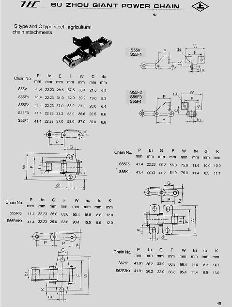 agricultural chains attachments